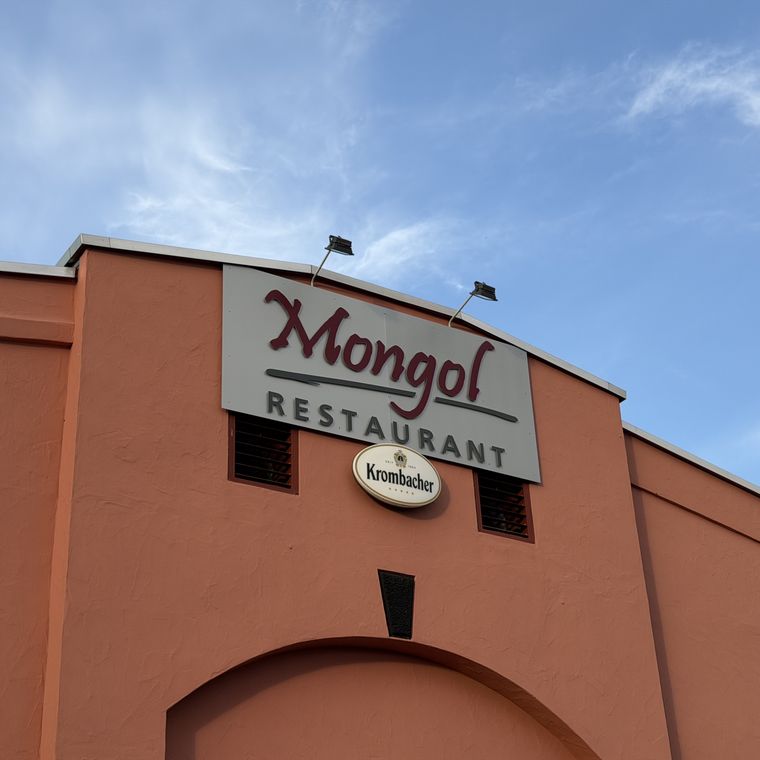 Leuchtschild Restaurant Mongol