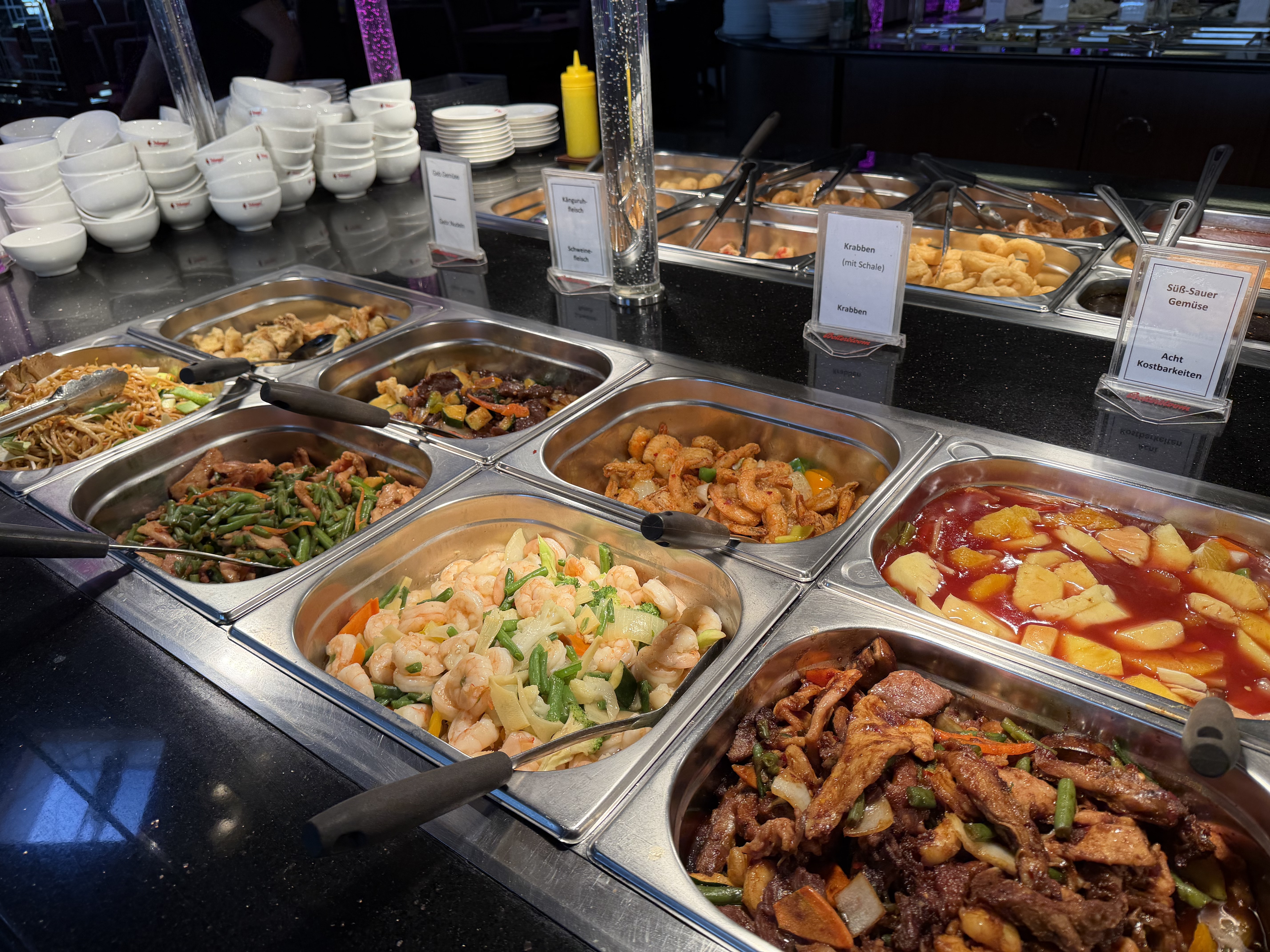 Warmes Buffet