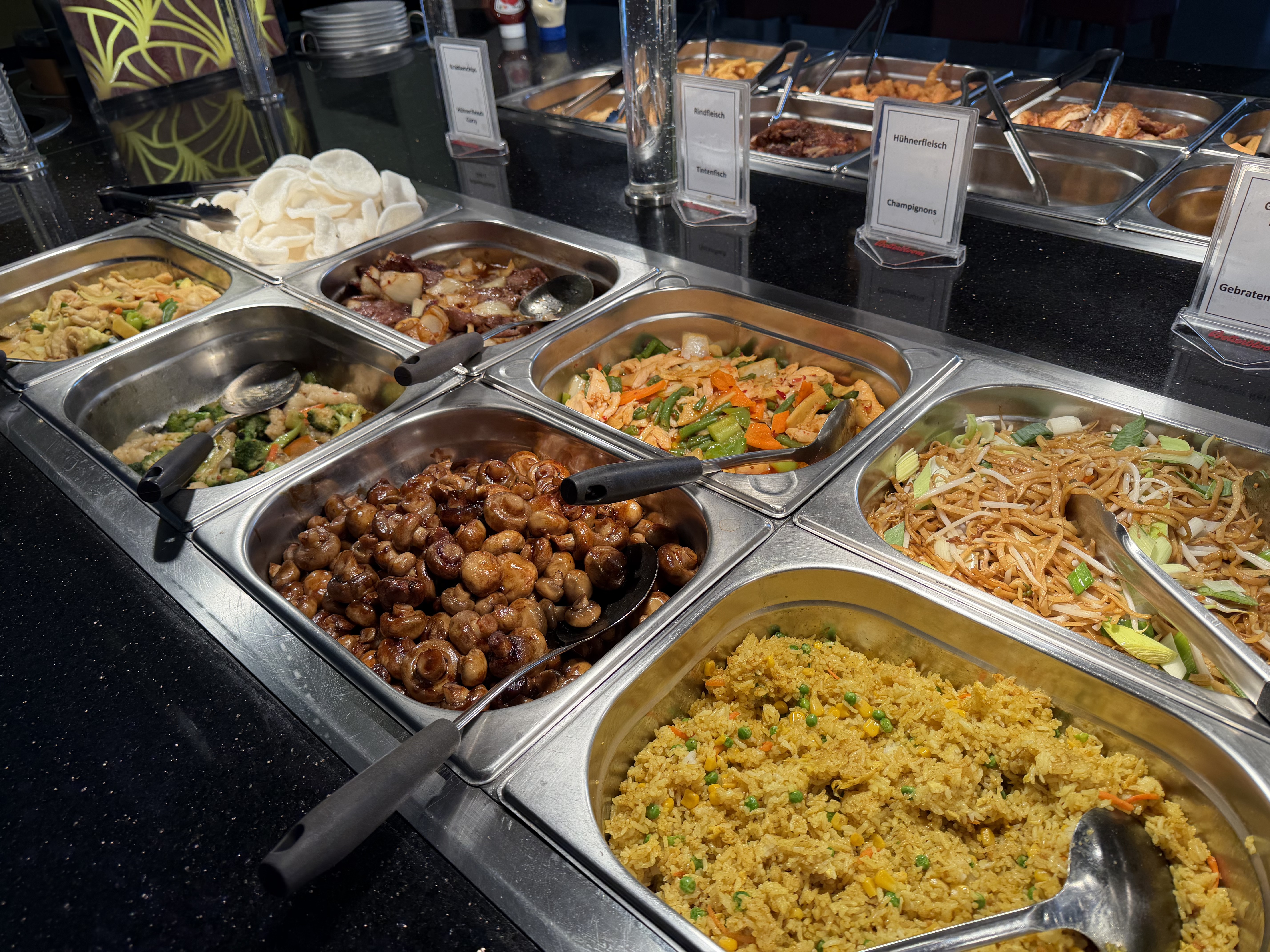 Warmes Buffet